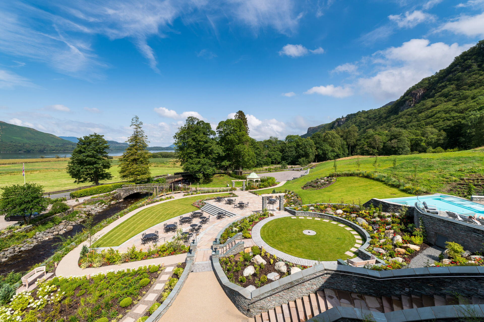 The Falls Spa gardens open in full